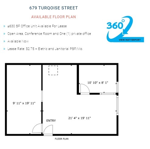 675-687 Turquoise St, La Jolla, CA à louer Plan d’étage– Image 1 sur 1