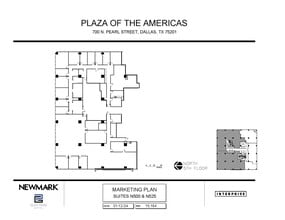 700 N Pearl St, Dallas, TX à louer Plan d’étage– Image 2 sur 2