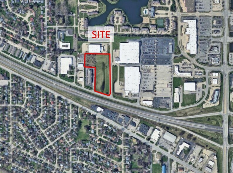 1202 W Anthony Dr, Champaign, IL à vendre - Aérien – Image 2 sur 3