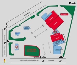 3800-3824 Mechanicsville Pike, Richmond, VA à louer Plan de site– Image 2 sur 2
