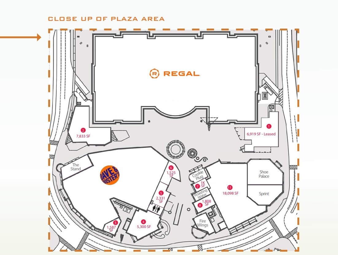 7300-7575 Carson Blvd, Long Beach, CA à louer Plan de site– Image 1 sur 1