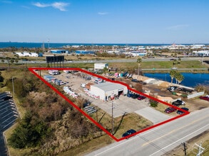 8428 Teichman Rd, Galveston, TX - VUE AÉRIENNE  vue de carte - Image1