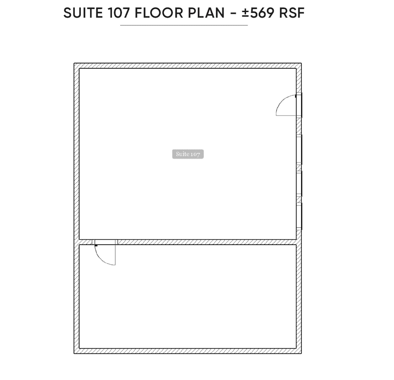8271 Melrose Ave, Los Angeles, CA à louer Plan d’étage– Image 1 sur 4