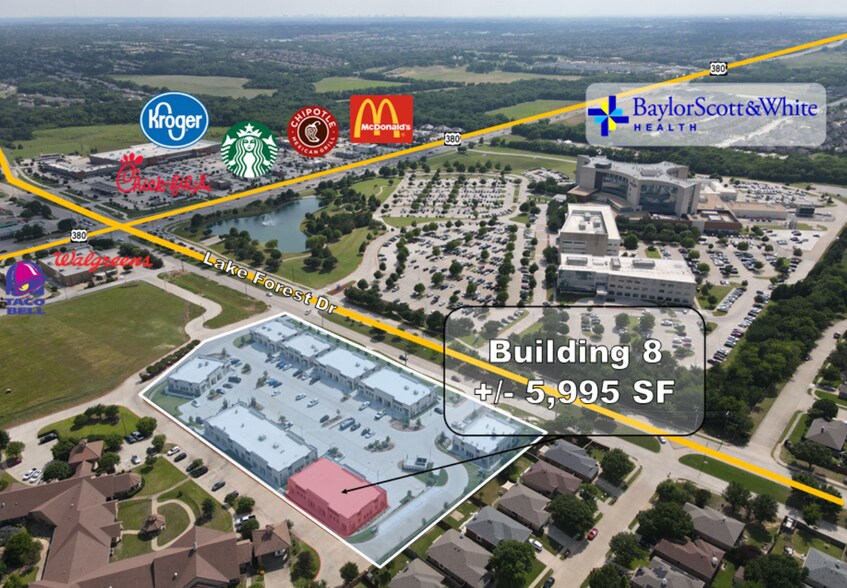 2156 N Lake Forest Dr, McKinney, TX à vendre - Aérien – Image 2 sur 5