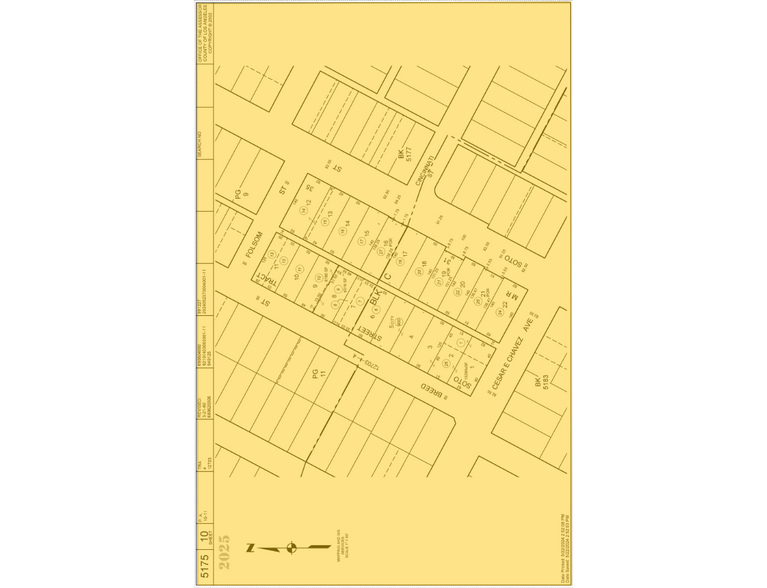 319 N Soto St, Los Angeles, CA à vendre - Plan cadastral – Image 3 sur 3