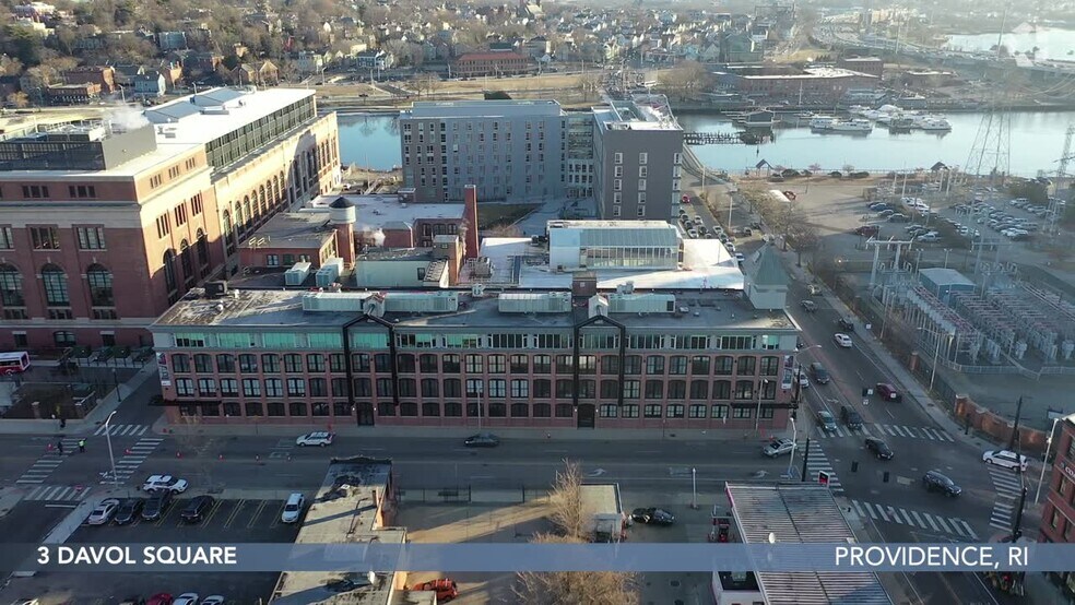 3 Davol Sq, Providence, RI à louer - Vidéo aérienne – Image 2 sur 33