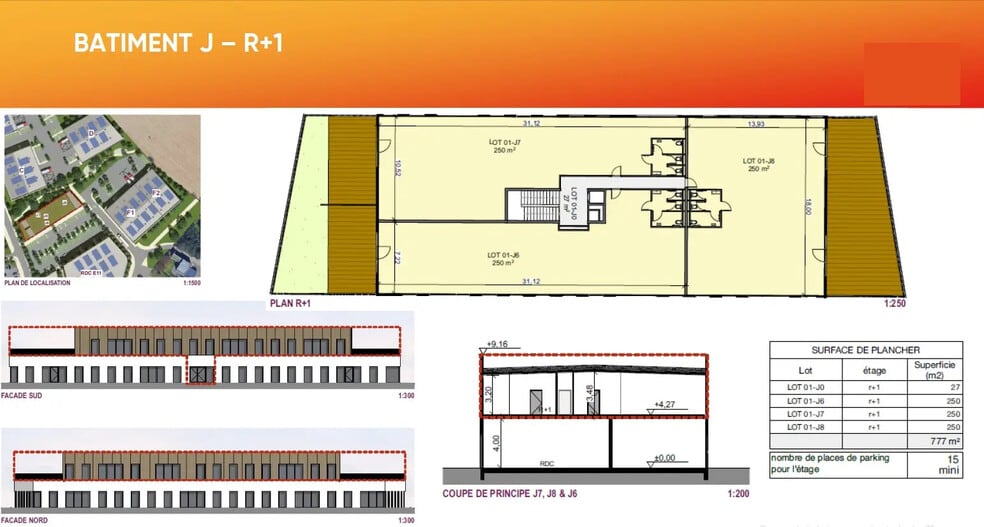 Bureau dans Ézanville à vendre - Plan d’étage – Image 3 sur 3