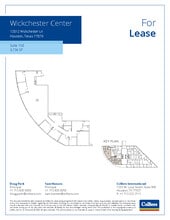 12012 Wickchester Ln, Houston, TX à louer Plan d’étage– Image 1 sur 7