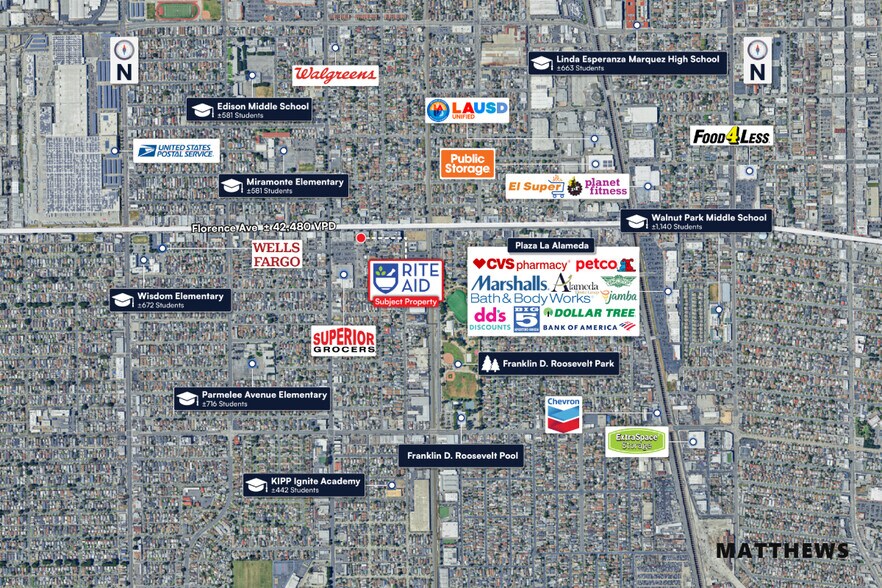 1534 E Florence Ave, Los Angeles, CA à vendre - Photo de l’immeuble – Image 3 sur 3