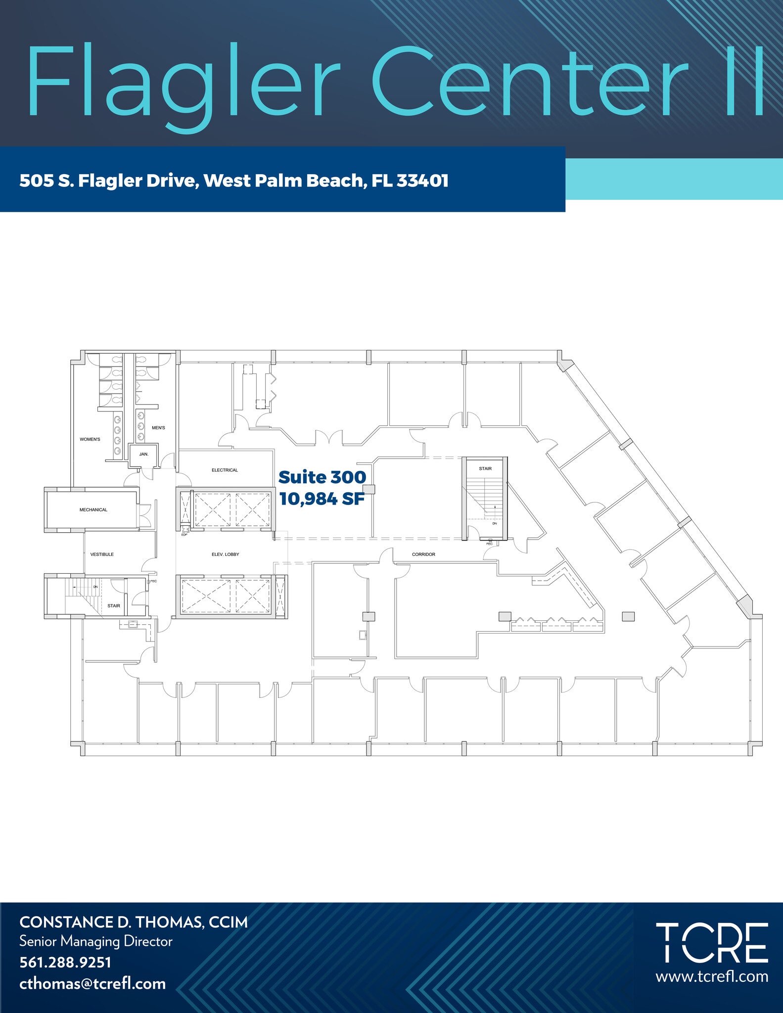 505 S Flagler Dr, West Palm Beach, FL à louer Plan de site– Image 1 sur 1