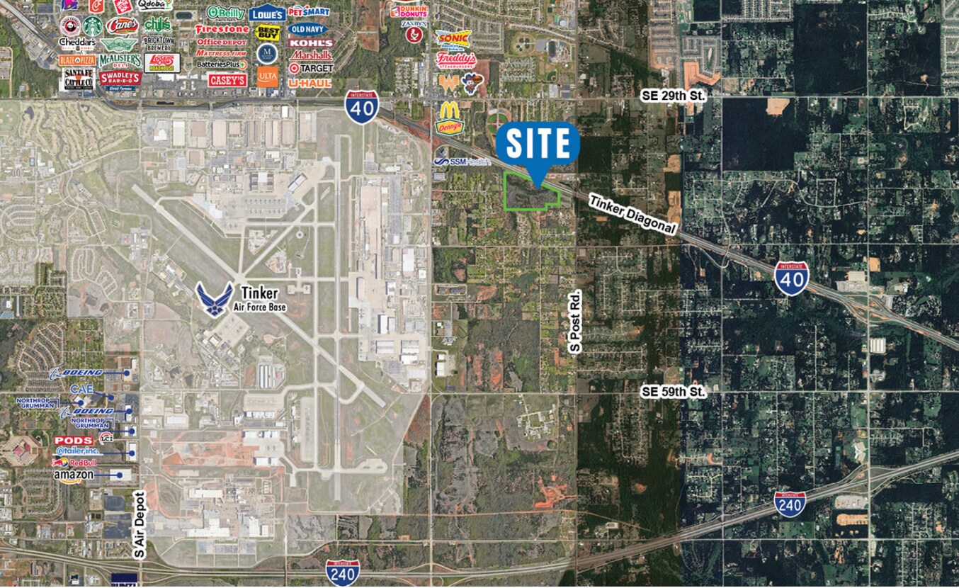 I-40 Service Rd, Oklahoma City, OK à vendre Photo principale– Image 1 sur 2