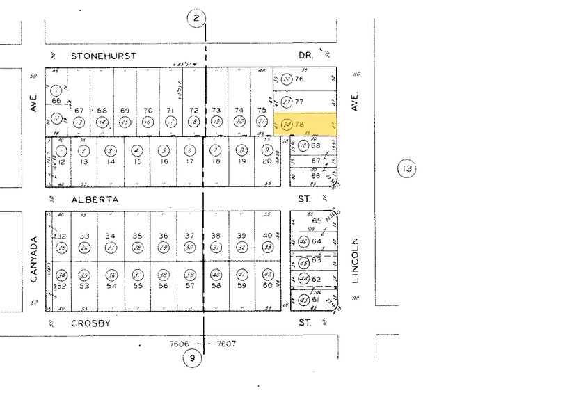 2351 Lincoln Ave, Altadena, CA à louer - Plan cadastral – Image 3 sur 13