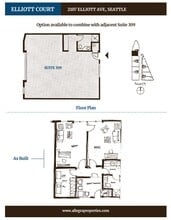 2107 Elliott Ave, Seattle, WA à louer Plan d’étage– Image 1 sur 6