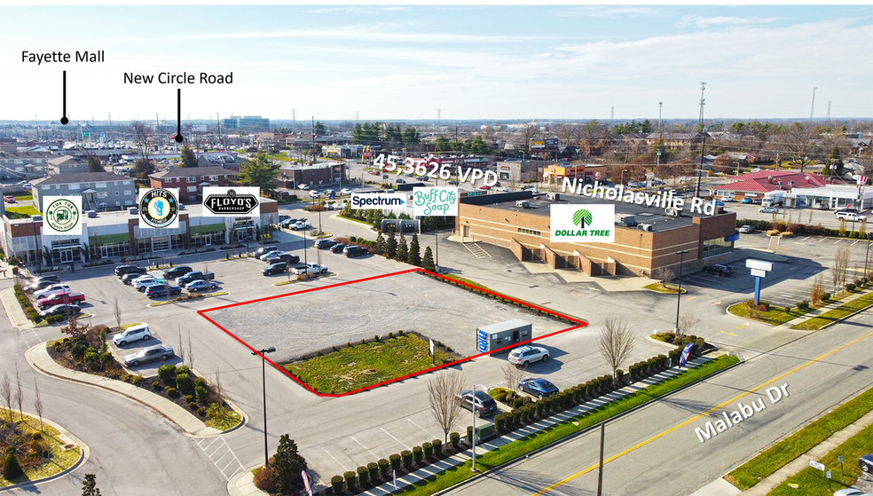 120 Malabu Dr, Lexington, KY à louer - Aérien – Image 3 sur 5