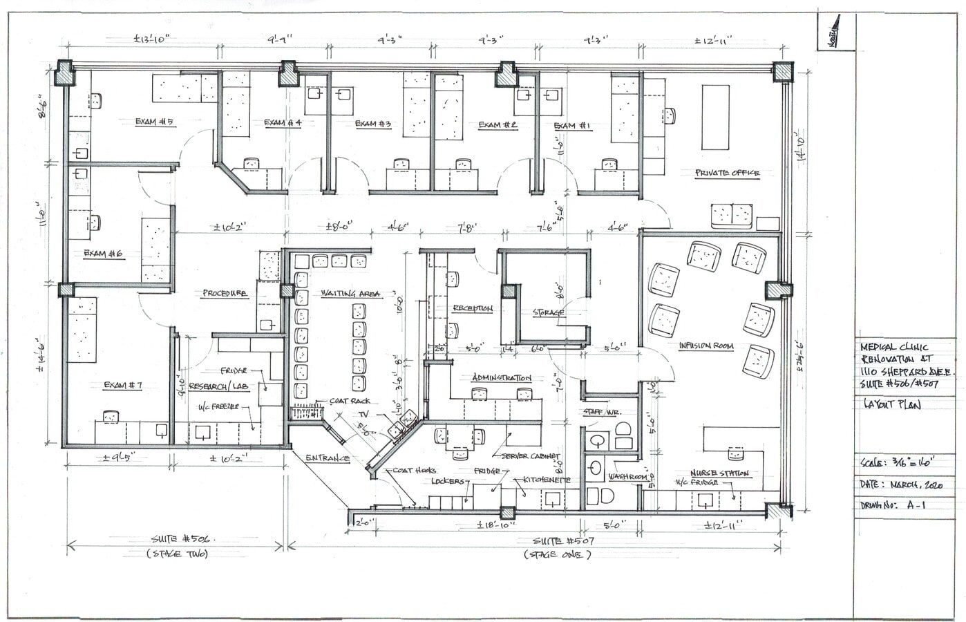1110 Sheppard Ave E, Toronto, ON M2K 2W2 - Lot 506-508 - - Plan d’étage - Image 1 of 13