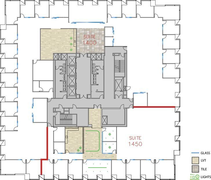 5 Park Plaza, Irvine, CA à louer Plan d’étage– Image 1 sur 1