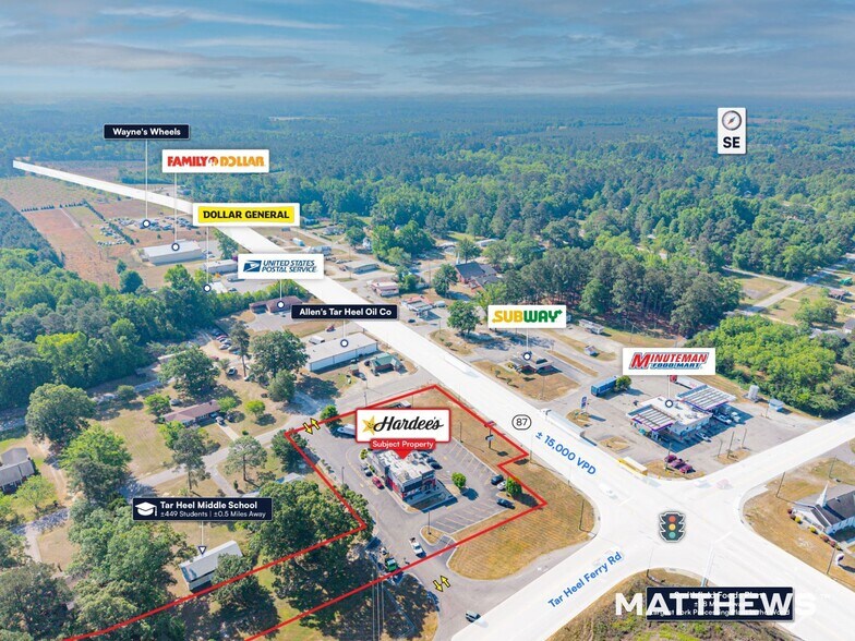 14622 W NC Hwy 87, Tar Heel, NC à vendre - Photo de l’immeuble – Image 3 sur 3