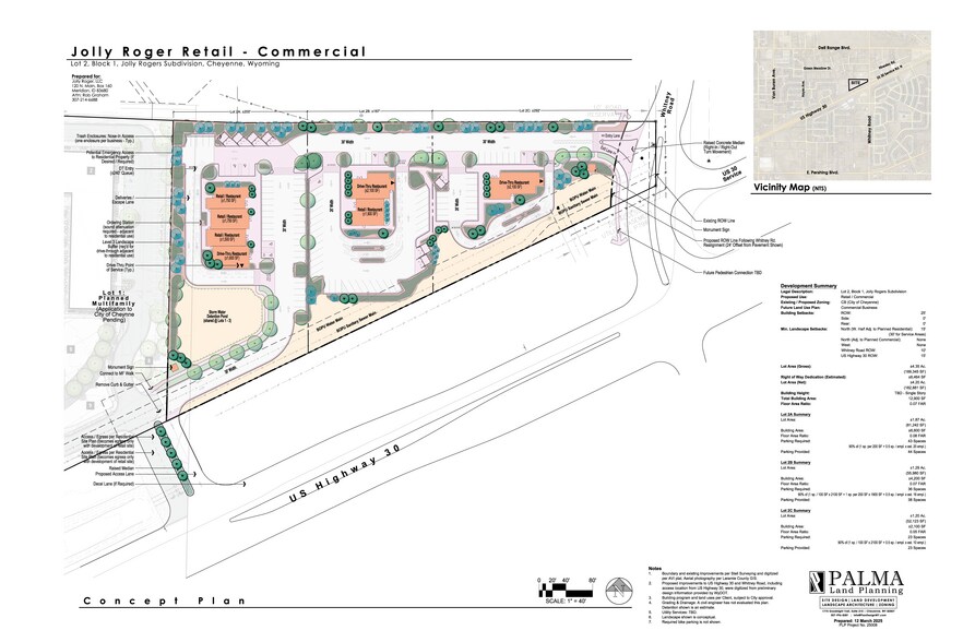 6216 US Highway 30, Cheyenne, WY à vendre - Plan de site – Image 2 sur 8