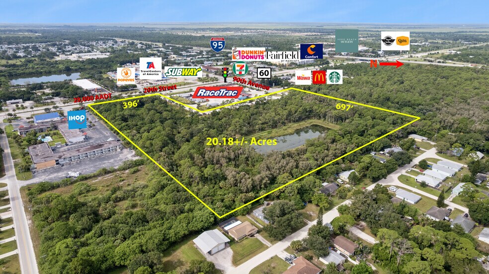8900 20th St, Vero Beach, FL à vendre - Aérien – Image 1 sur 3