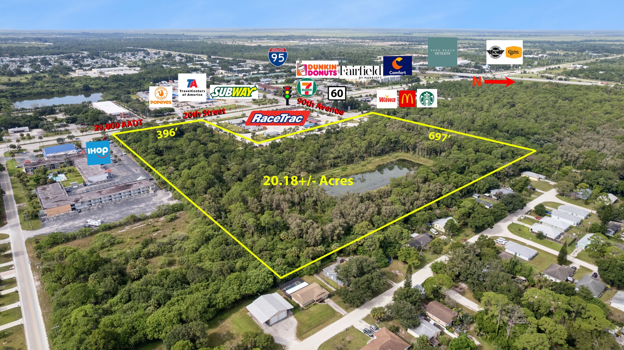 8900 20th St, Vero Beach, FL à vendre Aérien– Image 1 sur 4