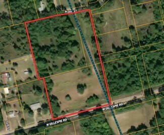 Plus de détails pour TBD Gillespie Rd, Palestine, TX - Terrain à vendre
