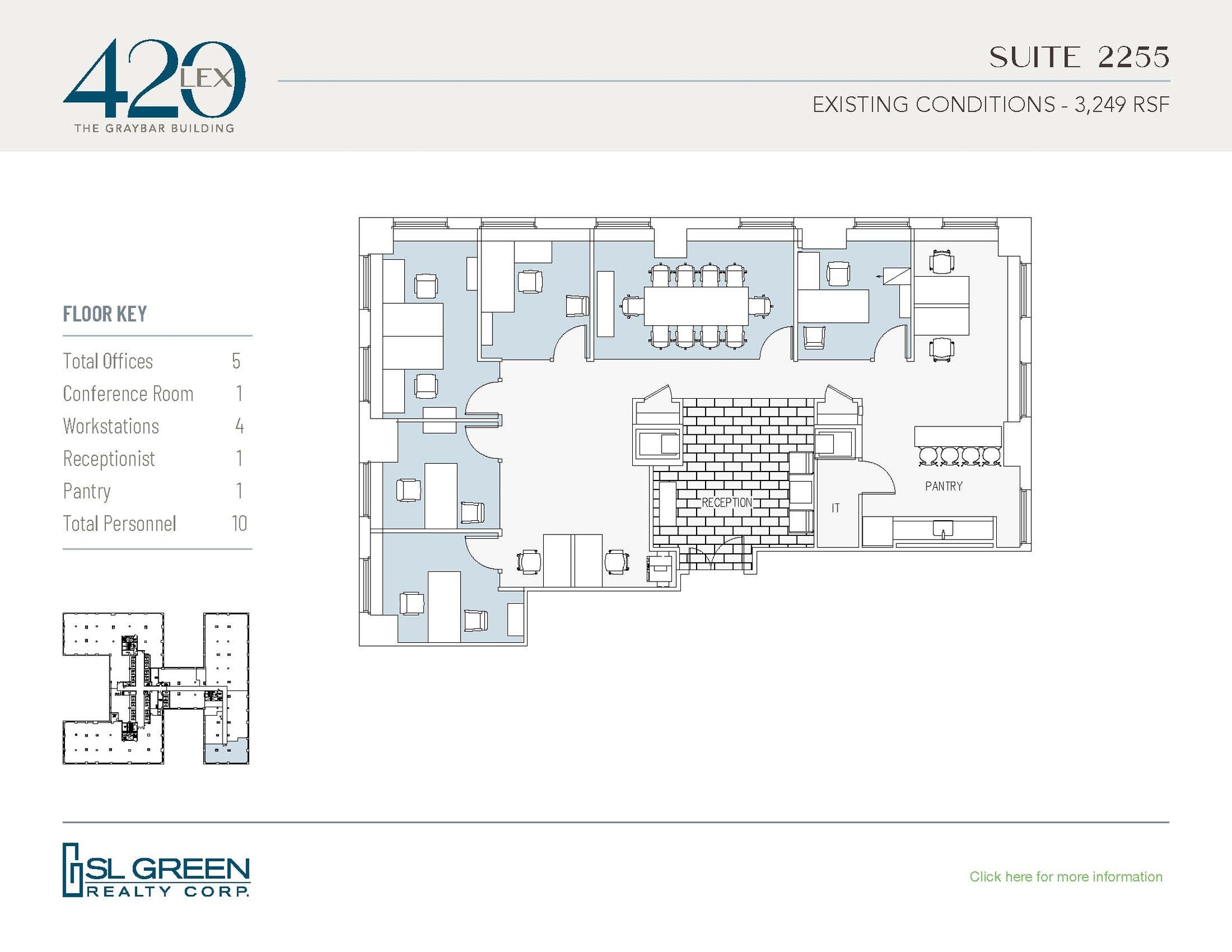 420 Lexington Ave, New York, NY à louer Plan d’étage– Image 1 sur 1