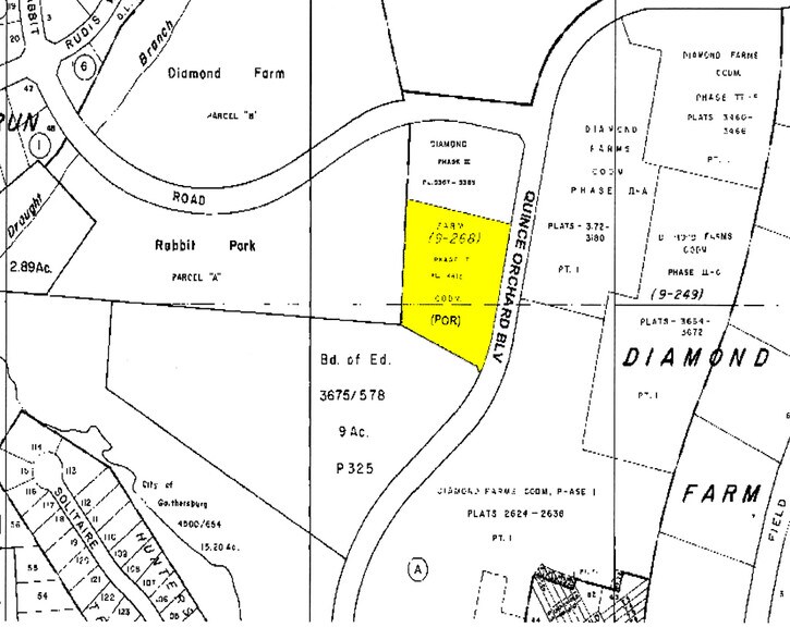 845 Quince Orchard Blvd, Gaithersburg, MD à louer - Plan cadastral – Image 2 sur 13
