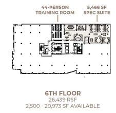 511 N Broadway, Milwaukee, WI à louer Plan d’étage– Image 2 sur 9