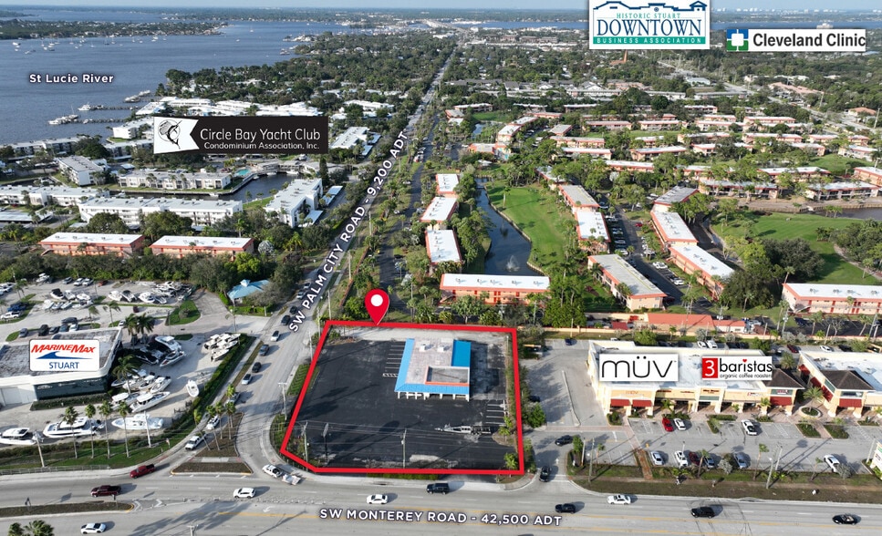 275 SW Monterey Rd, Stuart, FL à louer - Aérien – Image 2 sur 7