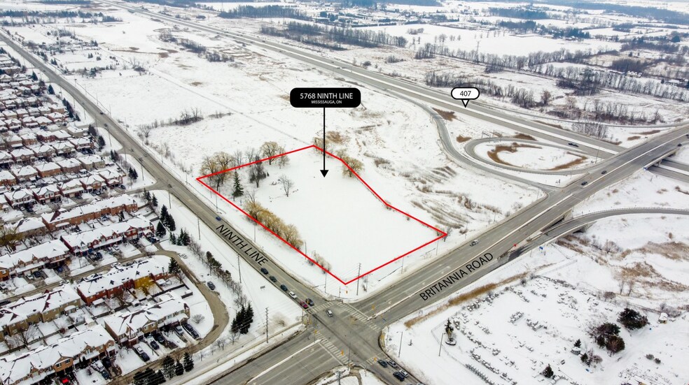 5768 Ninth Line, Mississauga, ON à vendre - Aérien – Image 1 sur 9