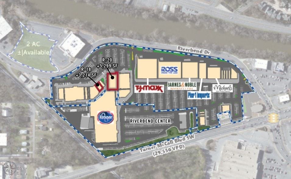 1476 Turner McCall Blvd SW, Rome, GA à louer - Aérien – Image 3 sur 4