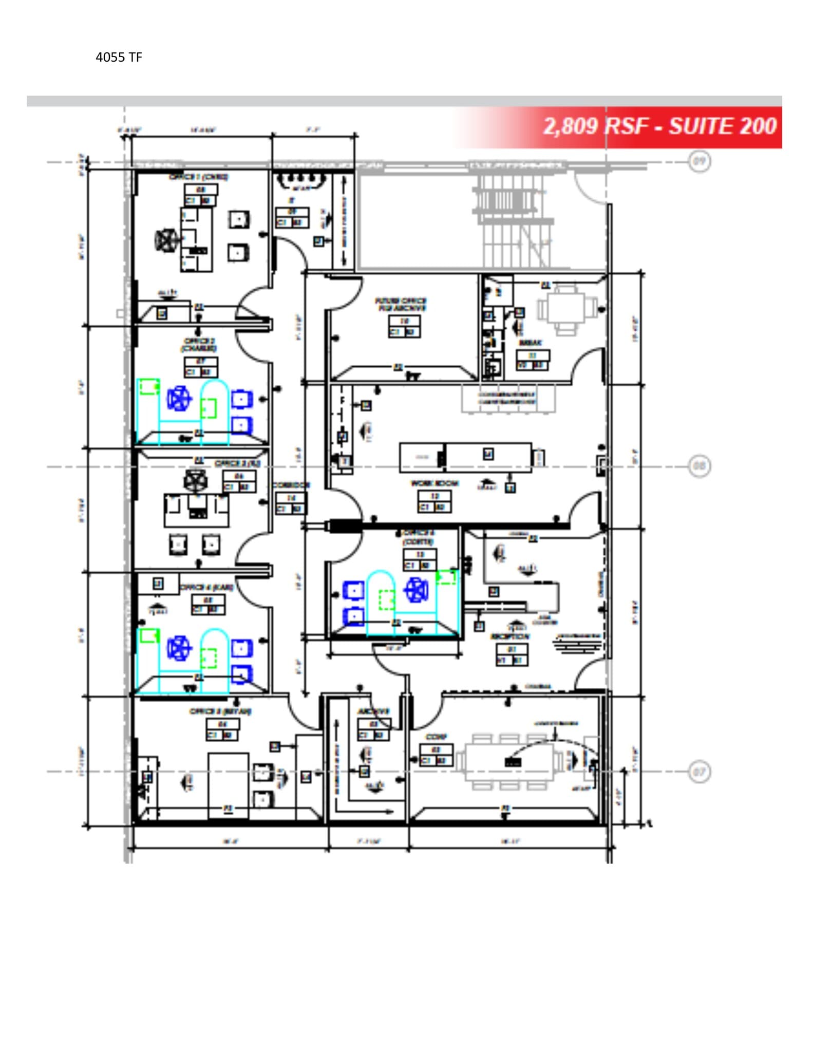 4055 Technology Forest Blvd, The Woodlands, TX à louer Plan de site– Image 1 sur 1