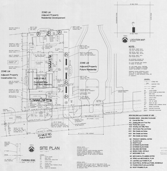 14419 23 Mile Rd, Shelby Township, MI à louer - Photo de l’immeuble – Image 2 sur 3