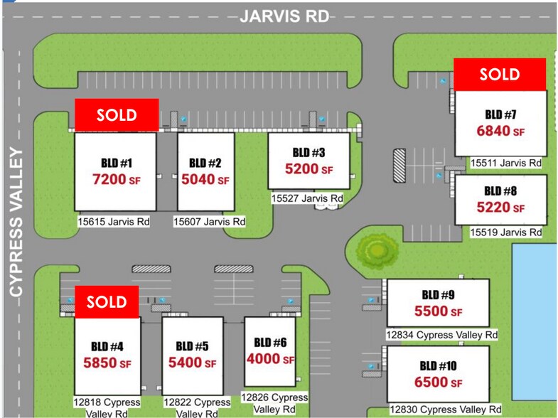 15615 Jarvis Rd, Cypress, TX à louer - Photo de l’immeuble – Image 3 sur 14
