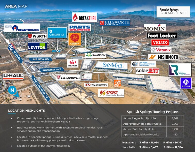 Circuit Ct, Spanish Springs, NV à vendre - Photo de l’immeuble – Image 2 sur 2