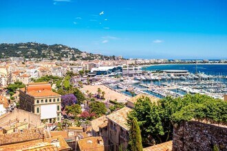 Cannes - Vue aérienne vue de carte - Image1
