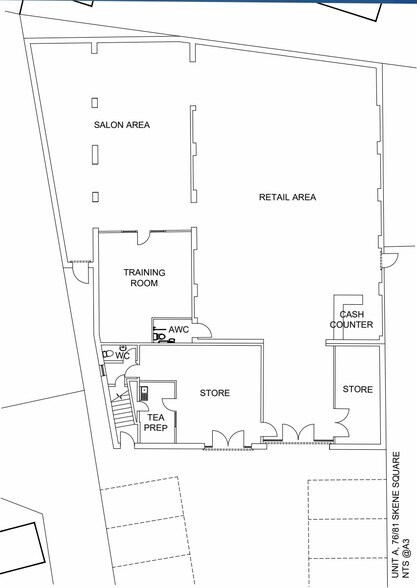 80 Skene Sq, Aberdeen à louer - Plan d’étage – Image 2 sur 7