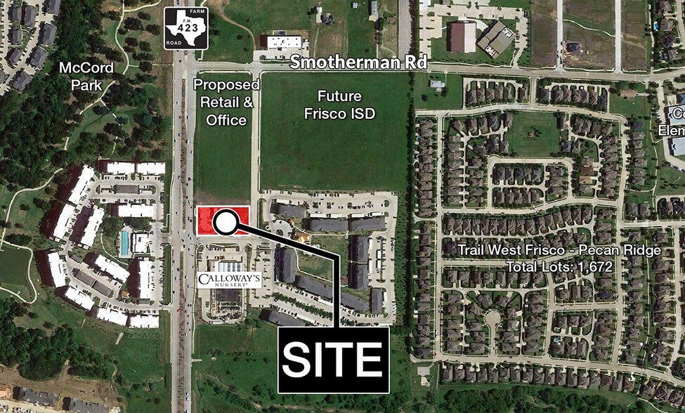 1911 FM 423, Little Elm, TX à louer - Aérien – Image 2 sur 20