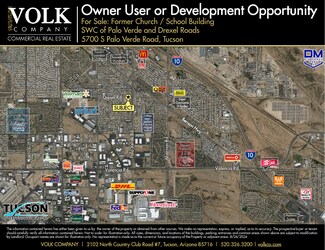 Plus de détails pour 5700-5702 S Palo Verde Rd, Tucson, AZ - Local commercial à vendre