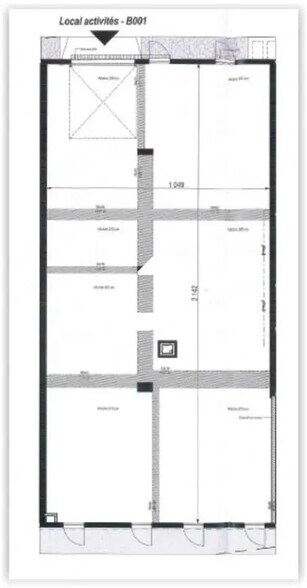 Local d’activités dans Meylan à louer - Plan d’étage – Image 2 sur 7