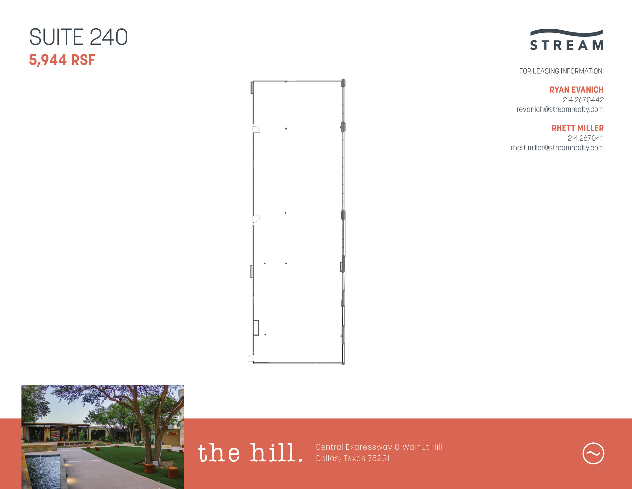 8021-8081 Walnut Hill Ln, Dallas, TX à louer Plan d’étage– Image 1 sur 2