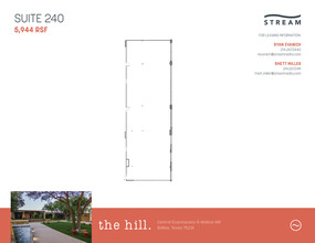 8021-8081 Walnut Hill Ln, Dallas, TX à louer Plan d’étage– Image 1 sur 2