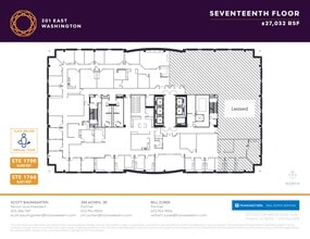 201 E Washington St, Phoenix, AZ à louer Plan de site– Image 1 sur 1