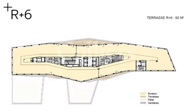 126 Boulevard Macdonald, Paris à louer Plan d’étage– Image 1 sur 5