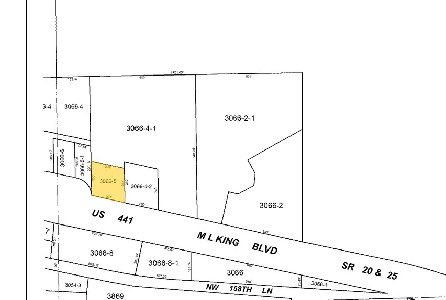 15947 NW US 441, Alachua, FL à louer - Plan cadastral – Image 3 sur 4