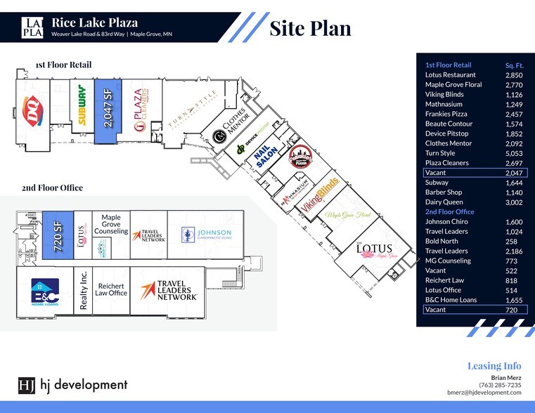 13700-13768 N 83rd Ave, Maple Grove, MN à louer - Plan de site – Image 1 sur 5