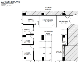 4340 East-West Hwy, Bethesda, MD à louer Plan d’étage– Image 1 sur 1