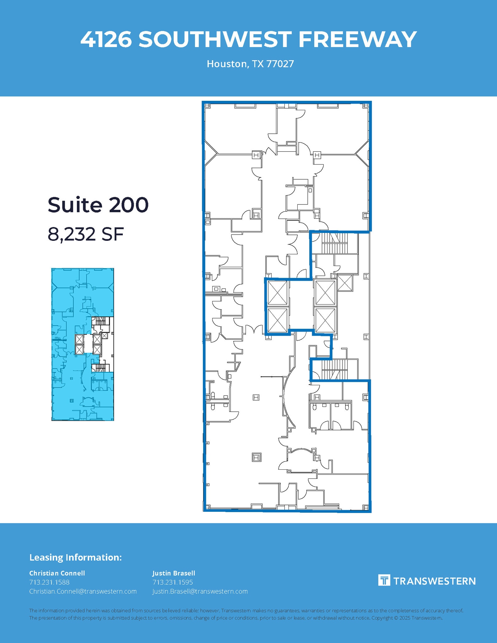 4126 Southwest Fwy, Houston, TX à louer Plan d’étage– Image 1 sur 1