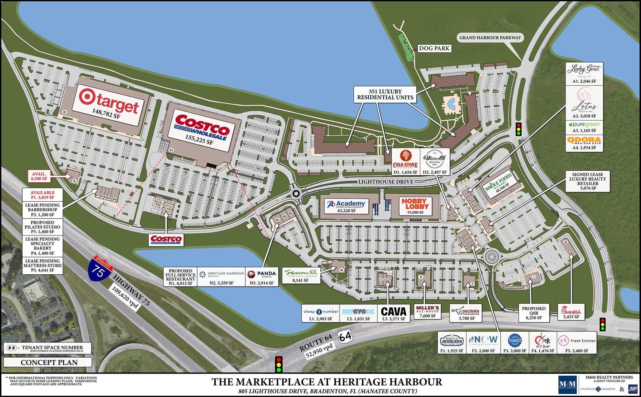 7105 SR 64 E, Bradenton, FL à louer Plan de site– Image 1 sur 1