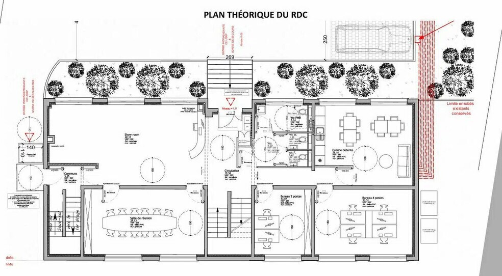 Bureau dans Heillecourt à louer - Plan d’étage – Image 2 sur 3